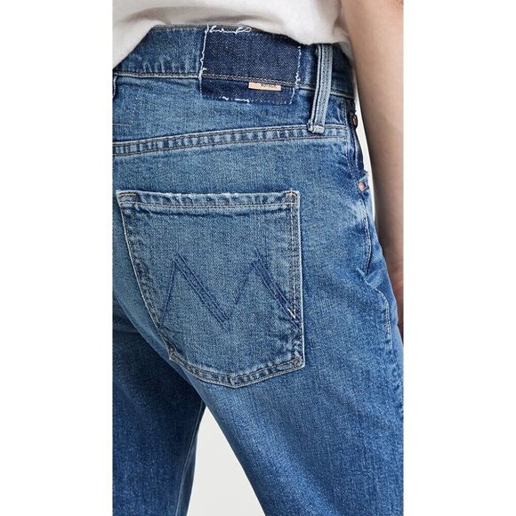 💕MOTHER SUPERIOR💕 The Ditcher Crop Jeans ~ Running With Scissors 25 NWT - Picture 10 of 16